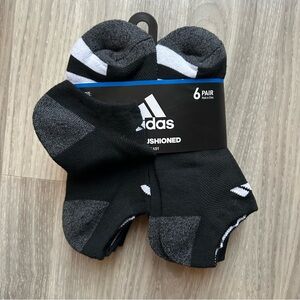 Adidas | No-Show Cushioned Socks in Classic Black (8-12M)